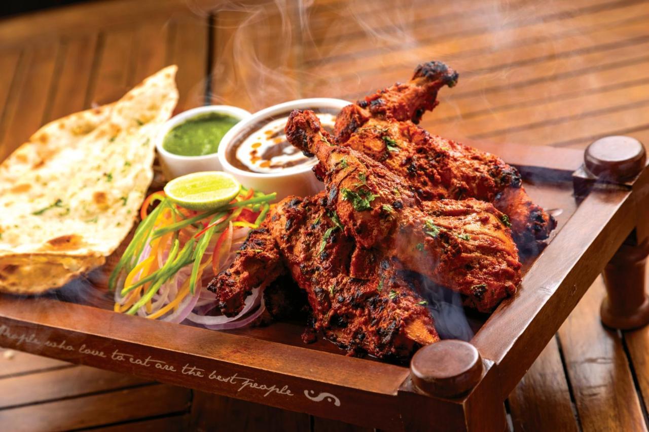 คาราเวลา บีช รีสอร์ต Hotel วาร์กา ภายนอก รูปภาพ Tandoori Chicken